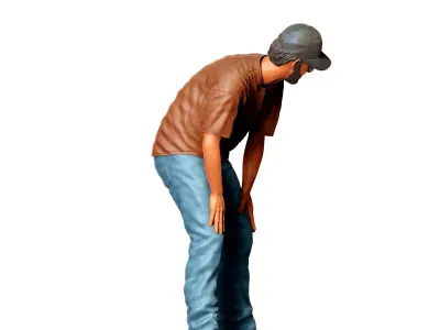 N2 Car show spectators  3D print model