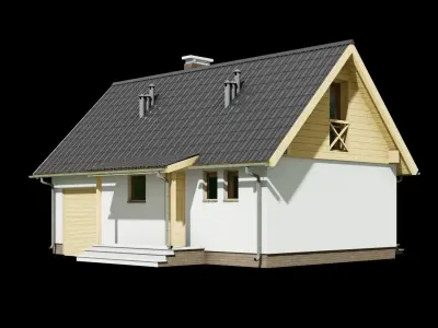 House Danusia C1V2 Free 3D model