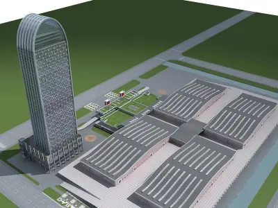 Building 58 3D model