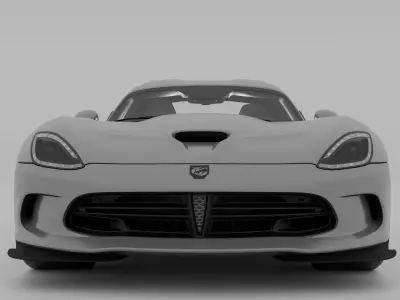 Dodge Viper GTS 3D model