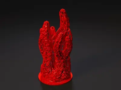  Decor tentacles 3D print model