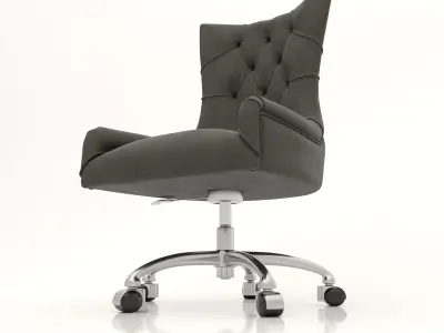 3D Modern Office Chair 5 - Itaca Rugiano model Low-poly 3D model