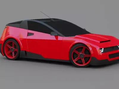 Concept car 3D model