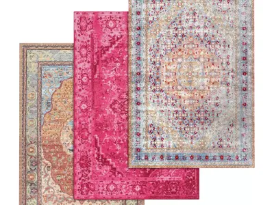 Rug Set 1657 3D model