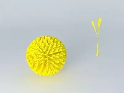 tinsle ball Free 3D model