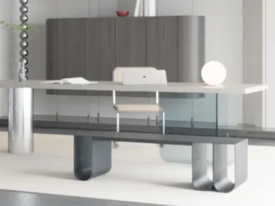 Modern decoration Study villa Home 3D model