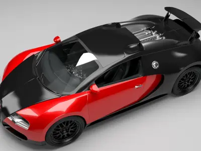 Bugatti Veyron 3D model