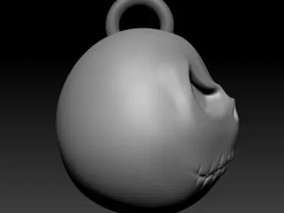 Nightmare Before Christmas tree themed balls 3D print model