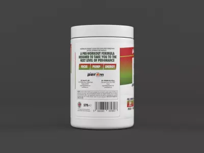 Protein Powder 3D model 10