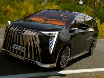 2024 GAC Trumpchi M8  3D model