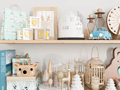 decorative set 36 3D model