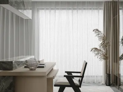 Bedroom interior scenes 3D model 12