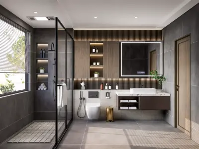 Bathroom 81 3D model