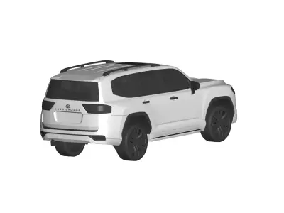Toyota Land Cruiser 300 3D model by japan-car