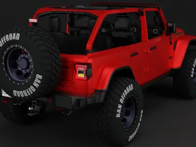 Jeep Wrangler 392  3D model