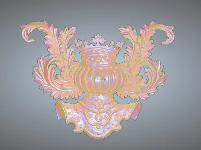 3D CROWN ornate 3D model