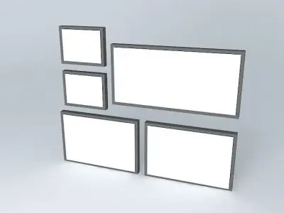 Composition Buenos Aires 01 Free 3D model