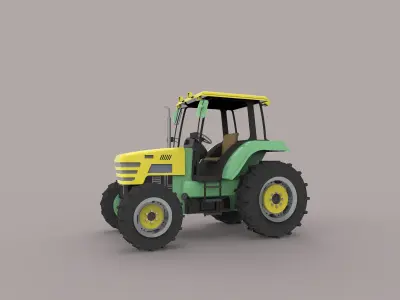 Tractor 3D print model