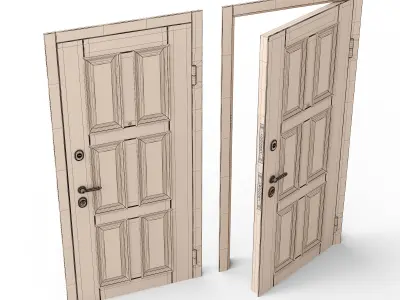 Makelyn Door 3D model