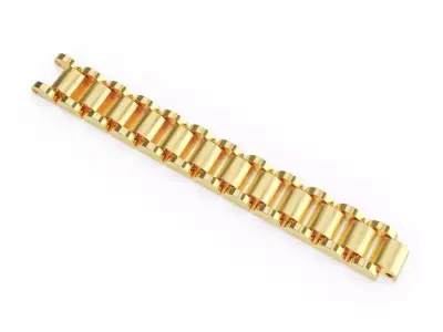 Luxury Watch-Inspired Chain Pendant 3D Model High-End Printable  3D print model