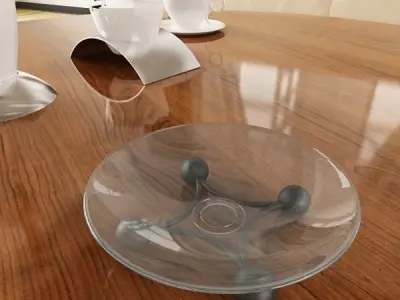 Contemporary Decorative Bowl 14 3D model