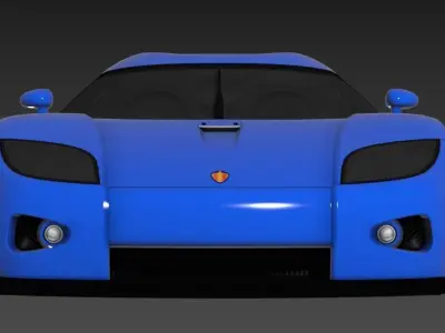 Koenigsegg CCXR 3D model