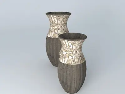 Ceramic decorative vase Free 3D model