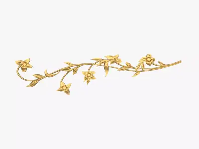 Classic decor ornament 235 3D model