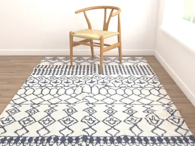 Rugs No 467 Low-poly 3D model