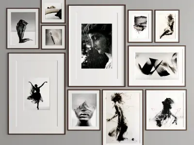 Art Frame 310 Low-poly 3D model