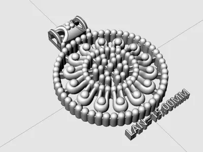 FASION PENDANT 3D model