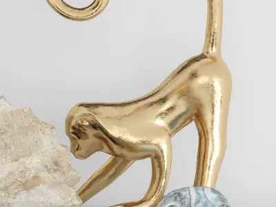 Collection of sculptures Egypt 3D model