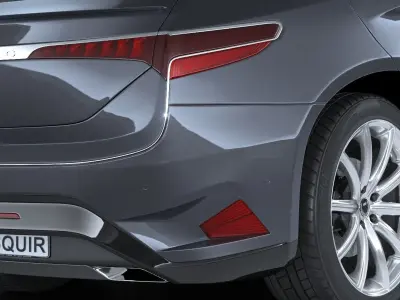 Generic SUV Coupe Luxury 2017 3D model