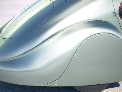 Bugatti Type 57 Aerolithe 1935 3D model