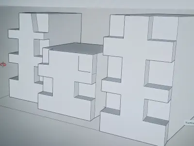 bina villa 3D model