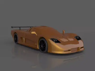 Mosler MT900 3D Model For Printing RC Car and Miniature  3D print model