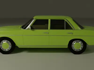 Mercedes Benz 230 from 1974 3D model