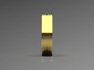 luxury man diamond ring mr0168 3D print model