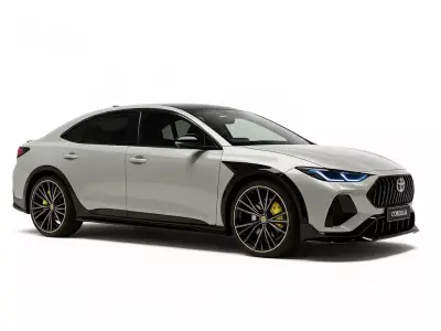 Compact Crossover Sedan Concept Toyota Corolla Themed Low-poly 3D model