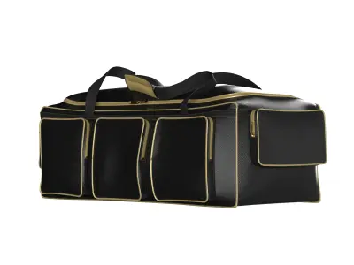 Cricket Sports bag Duffle Bag Gym Bag Clo3D Marvelous Designer 3D model