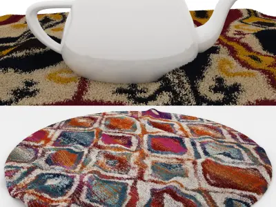 Rugs No 325 Low-poly 3D model