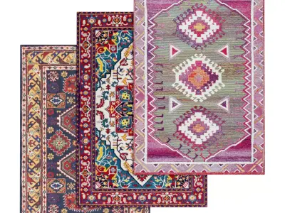 Rug Set 1635 3D model