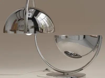 Astrolabe designer Lamp 3D model