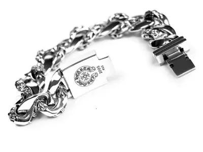 chrome heart FANCY CHAIN BOX BRACELET  3D model