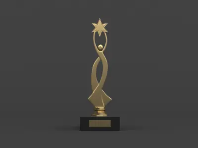 Trophy Cup Collection 3D model get
