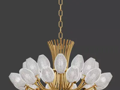 Chandelier Bloom Patrizia Garganti  3D model
