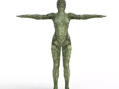 Creech 3D model