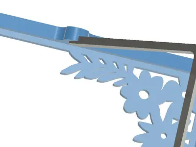 Desktop photo frame 3D print model