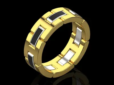 Ring chain  0173 3D print model