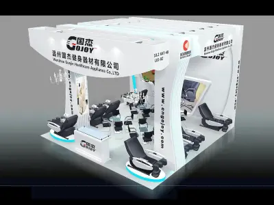 Showroom - Area -6X6-3DMAX2009-012 3D model